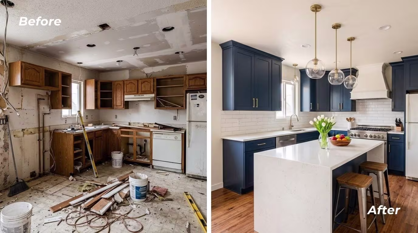 Kitchen Open-Concept Conversion