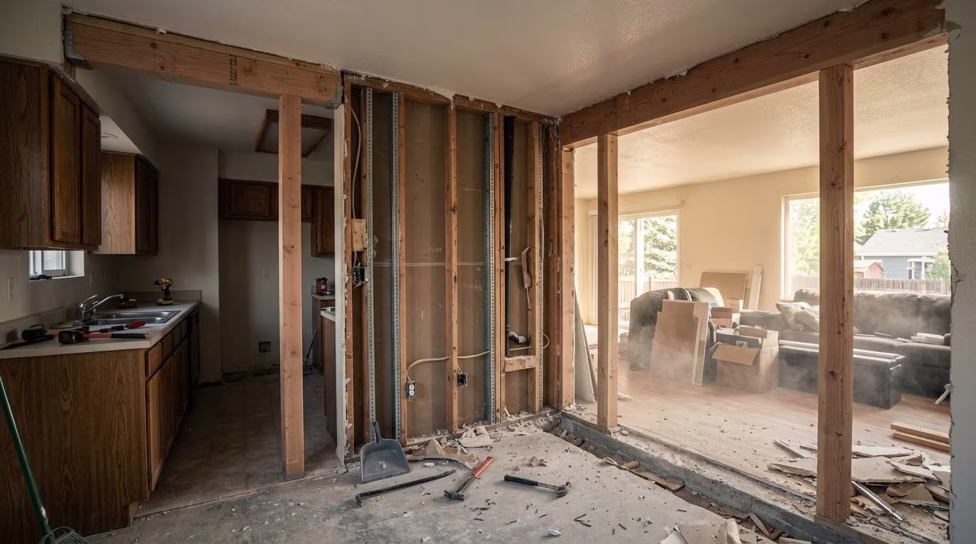 How to Remove a Load-Bearing Wall in a Thornton Home (Without Losing Your Mind — or Your Roof)